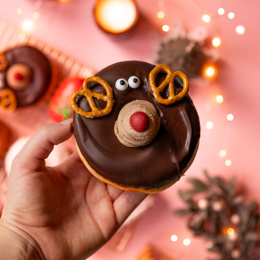 Vegan chocolate Rudolph